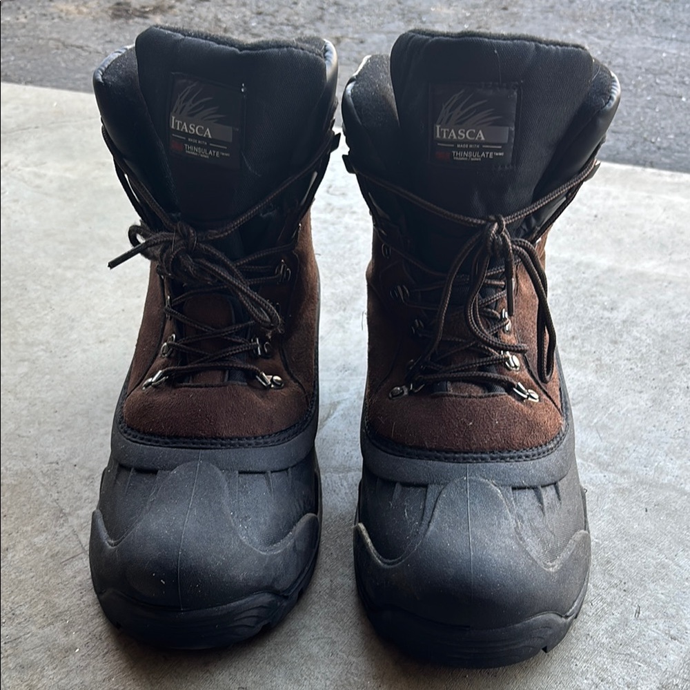 Itasca Men's Brown and Black Outdoor Boots